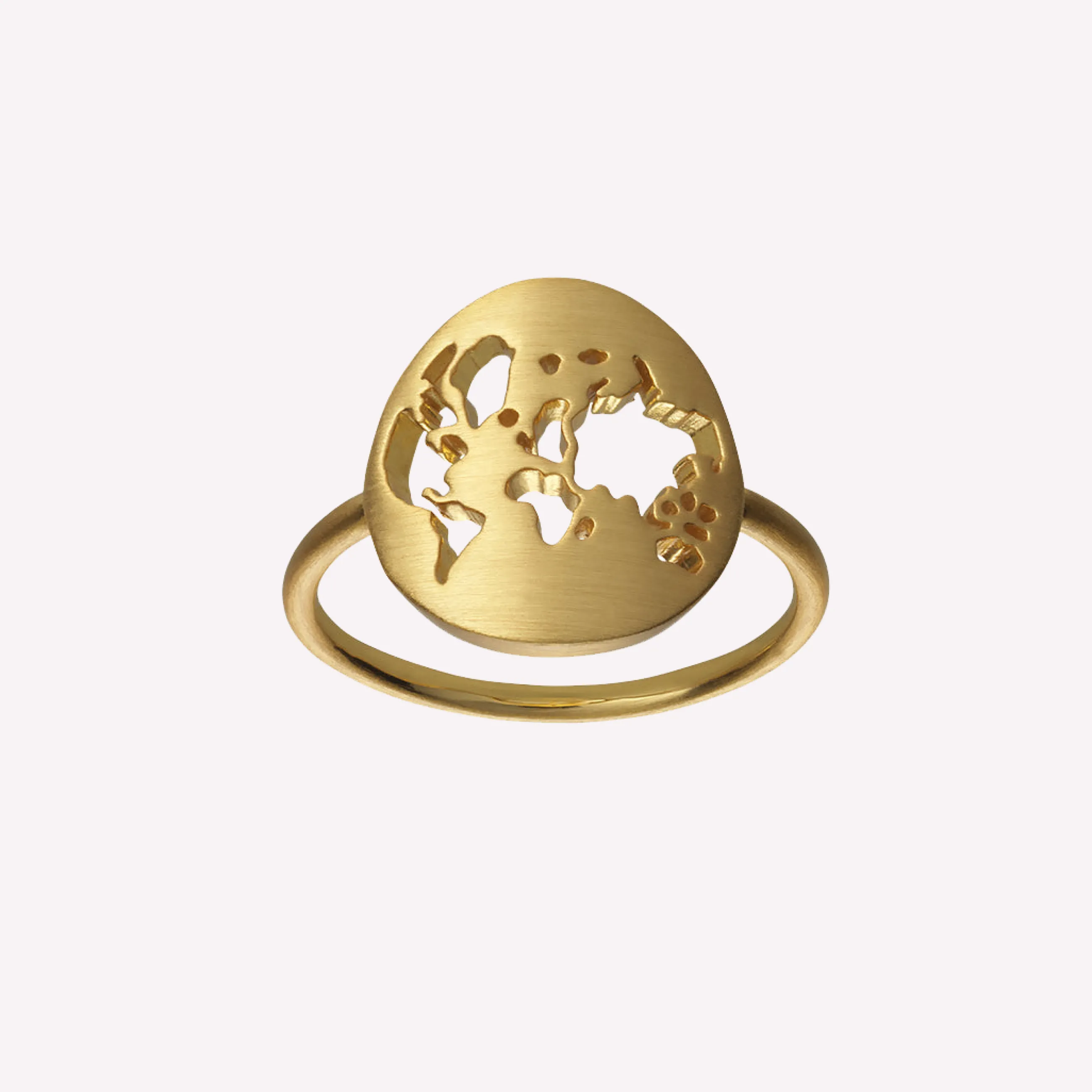 byBiehl® Danmark Beautiful World ring 14K forgyldt sølv Sale