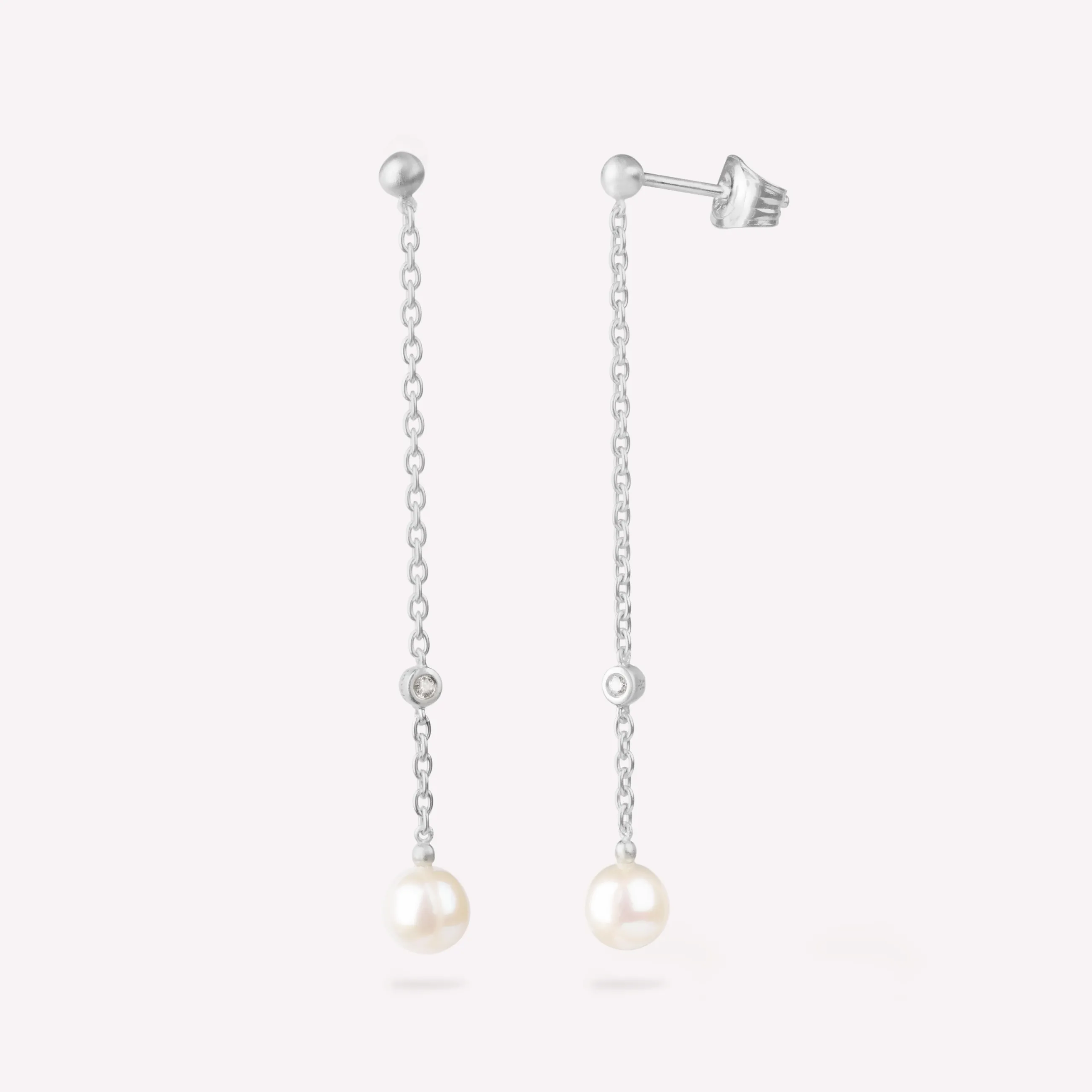 byBiehl® Danmark Coco Dangling Pearls Sterling sølv Cheap