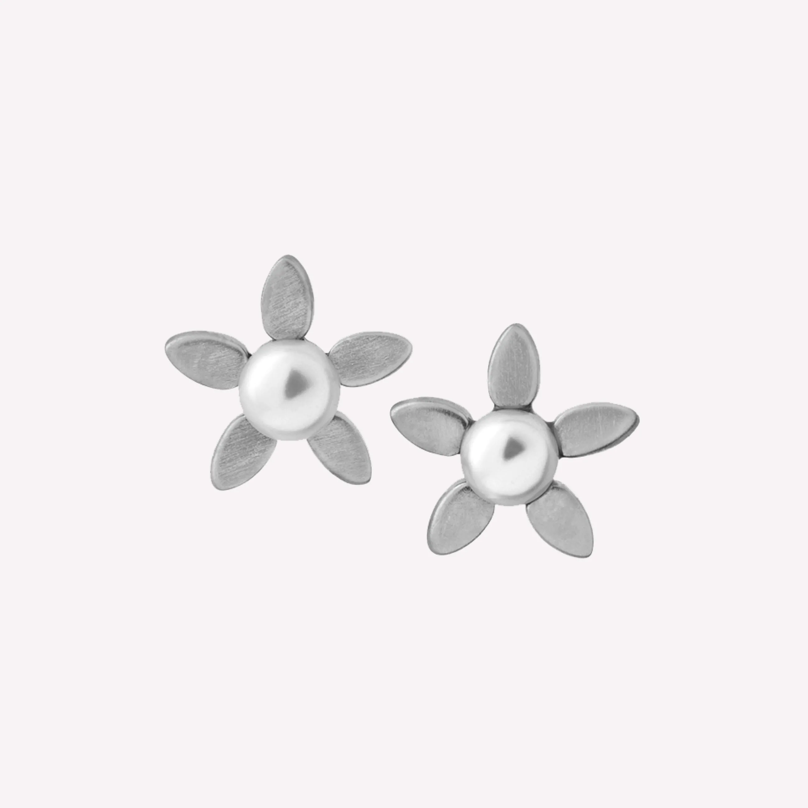 byBiehl® Danmark Forget-me-not perle ørestikker Sterling sølv / perle Cheap