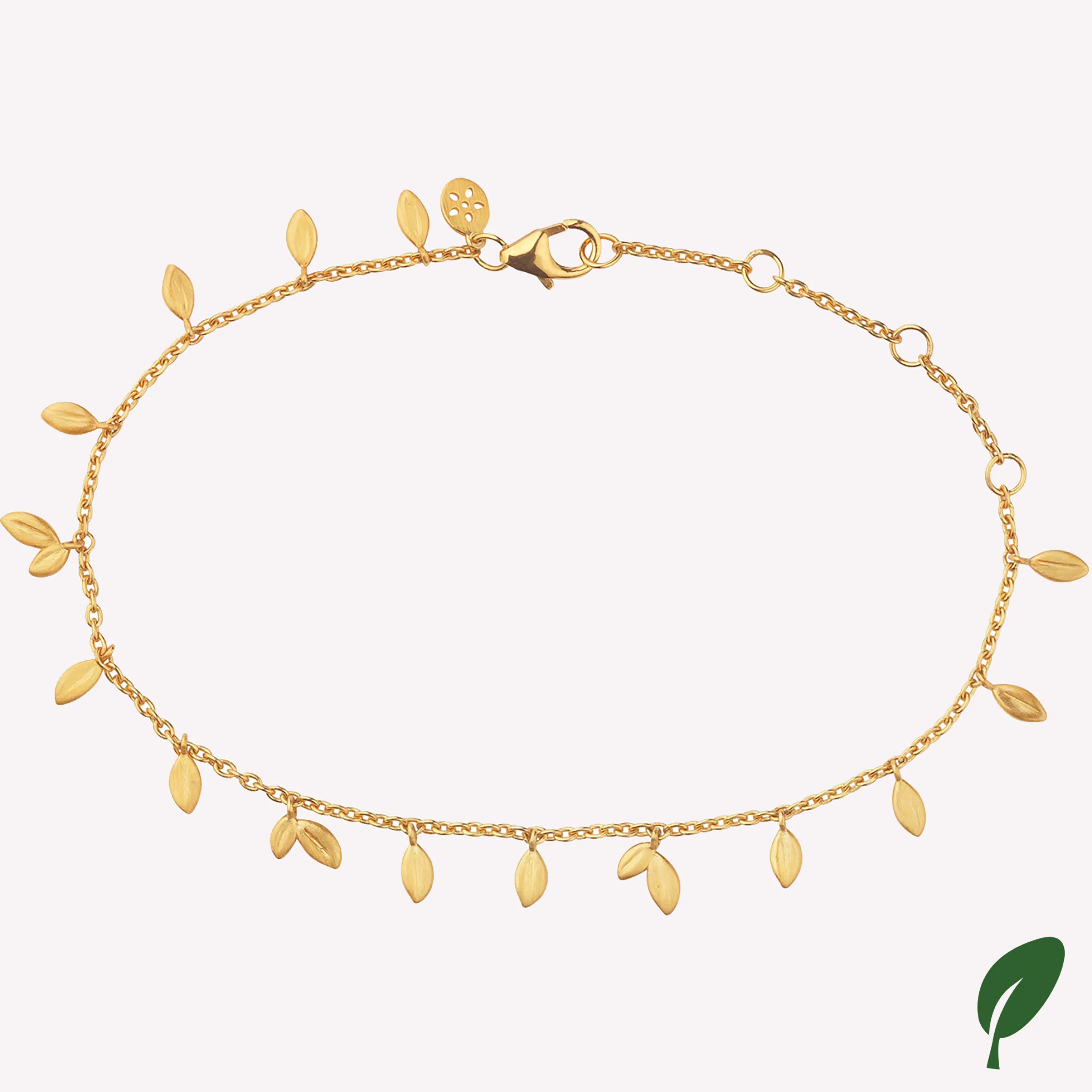 byBiehl® Danmark Jungle Vine armbånd 14K forgyldt sølv Sale