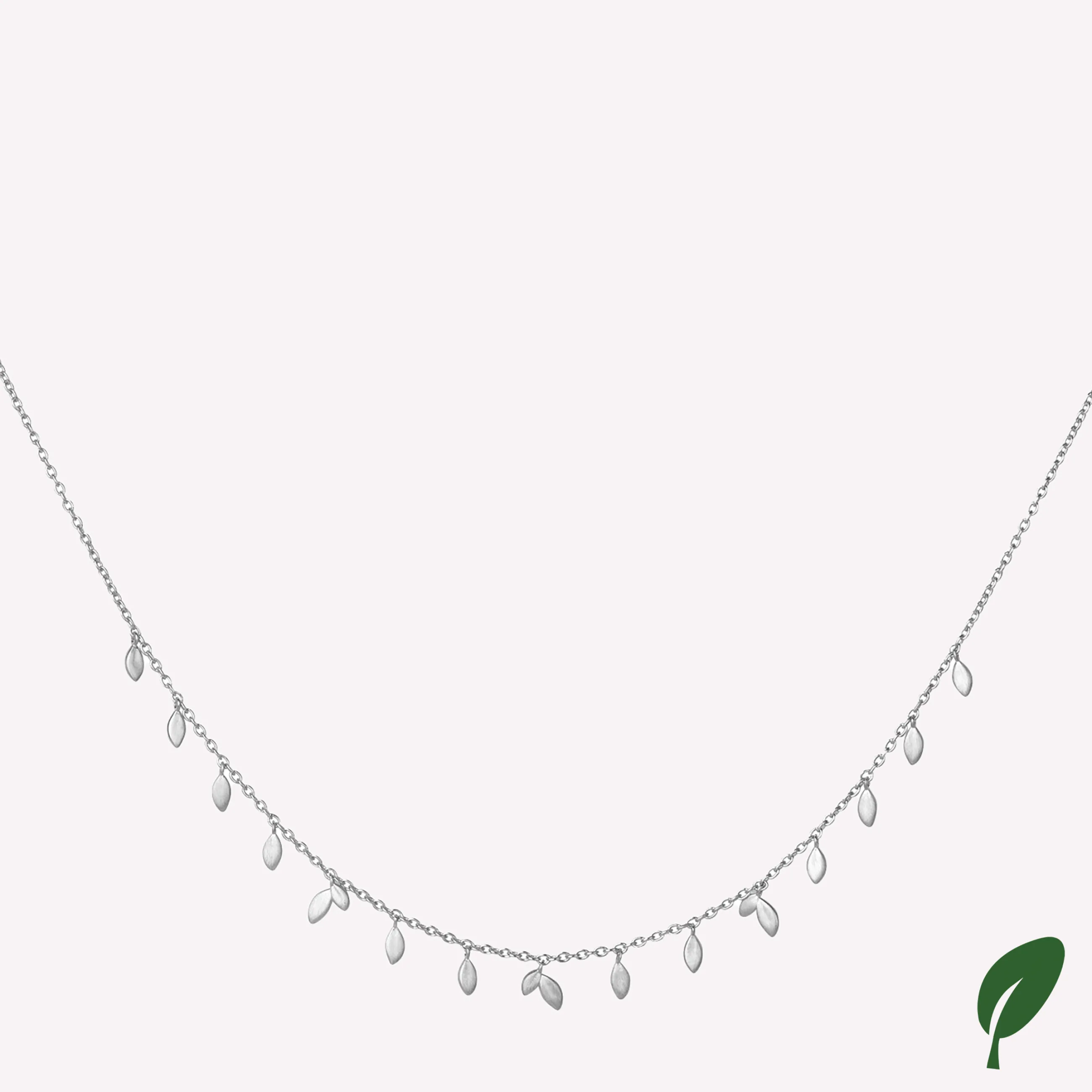 byBiehl® Danmark Jungle Vine halskæde Sterling sølv Hot