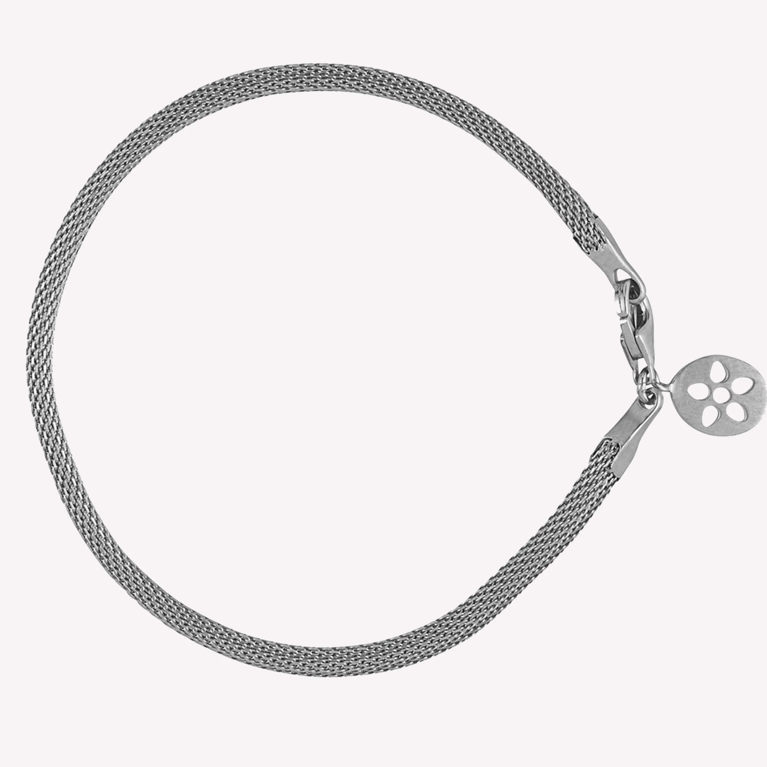 byBiehl® Danmark Mesh armbånd (for pods) Sølv mesh Cheap