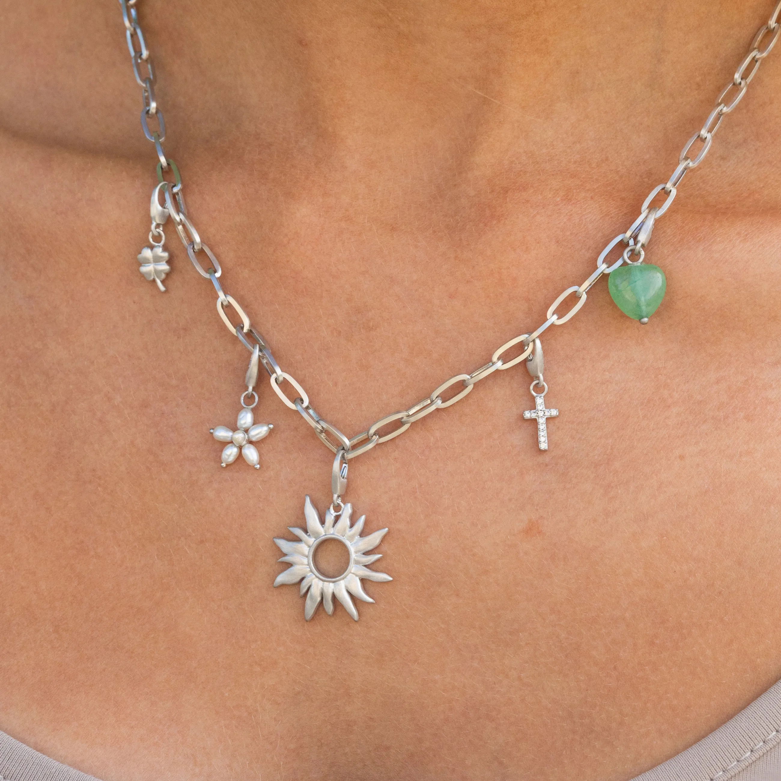 byBiehl® Danmark Pearl Signature Charm Sterling sølv Outlet