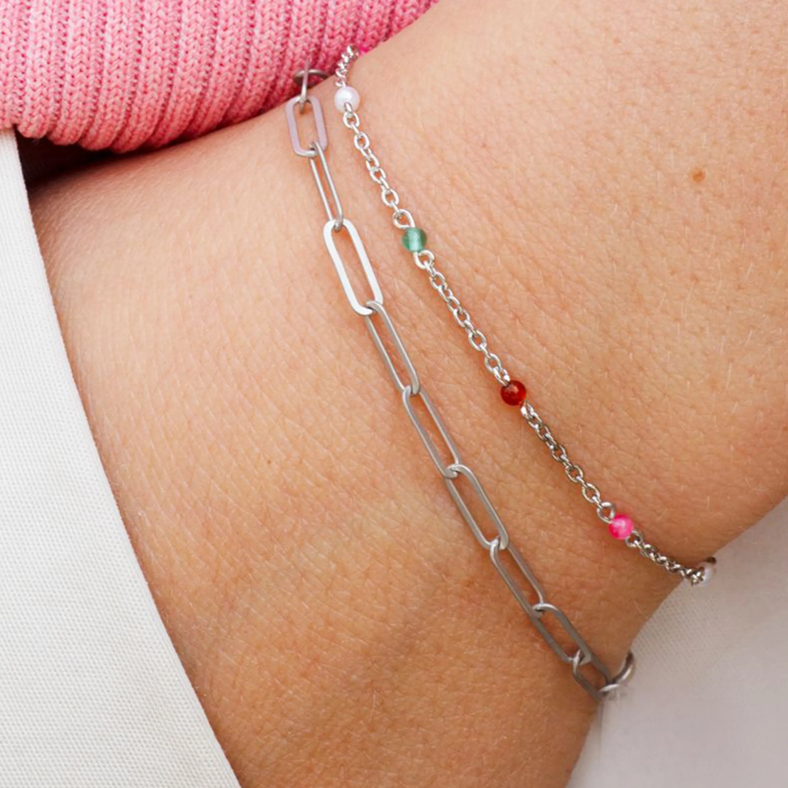 byBiehl® Danmark Scarlett Colors armbånd Sterling sølv / Colors Clearance