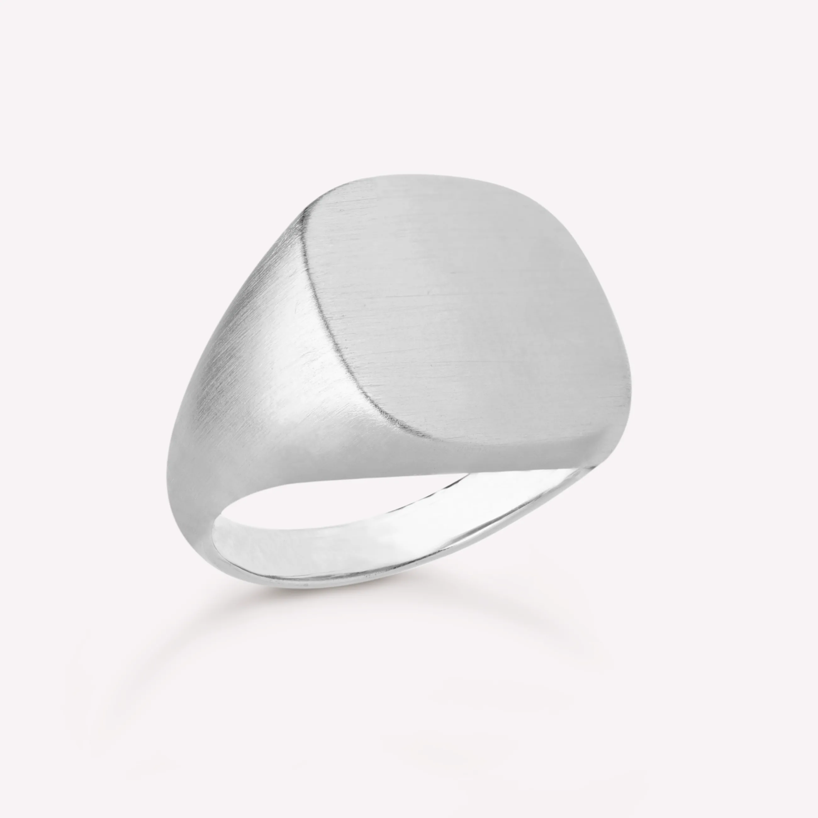 byBiehl® Danmark Signet Square ring Sterling sølv Best Sale