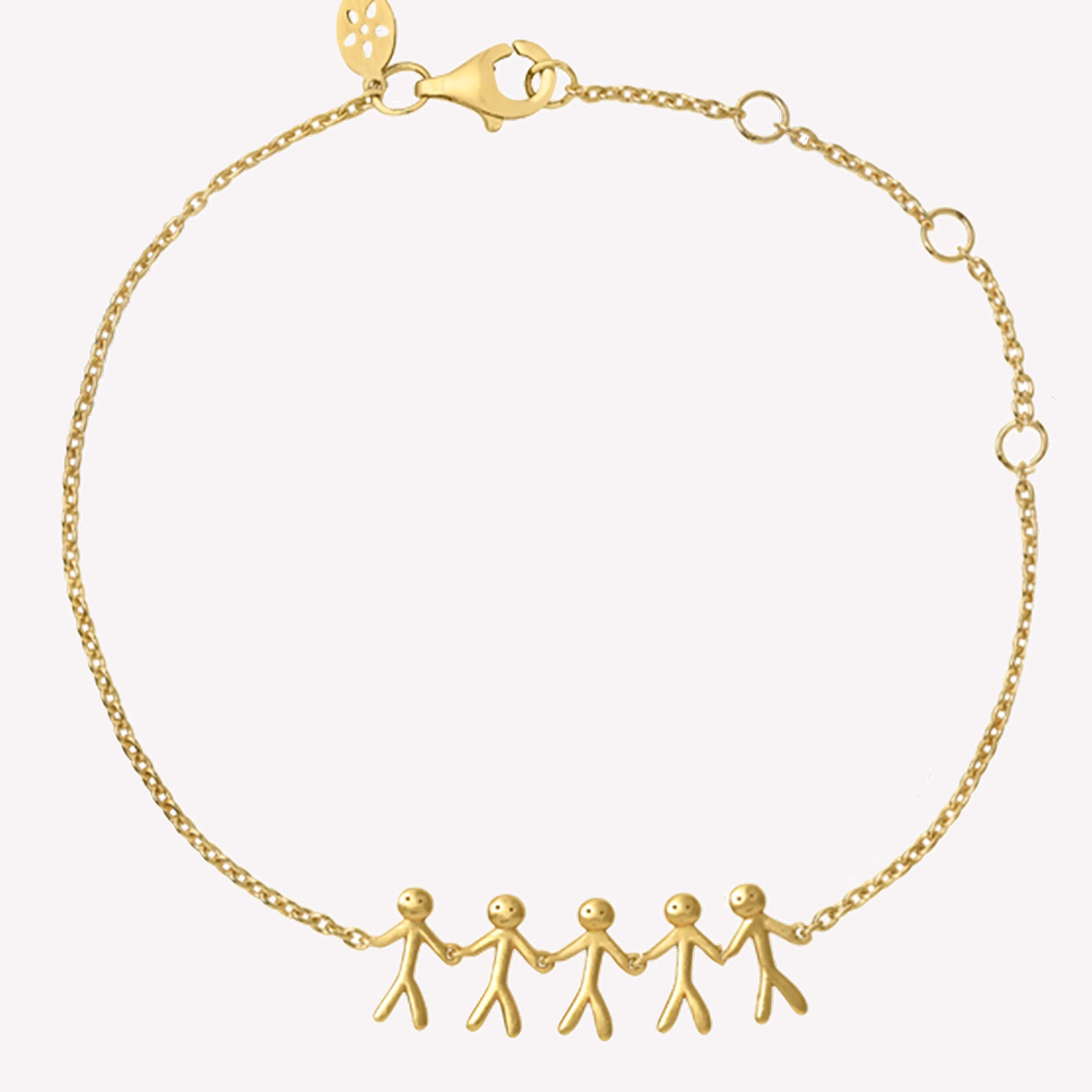 byBiehl® Danmark Together Family 5 armbånd 14K forgyldt sølv Sale