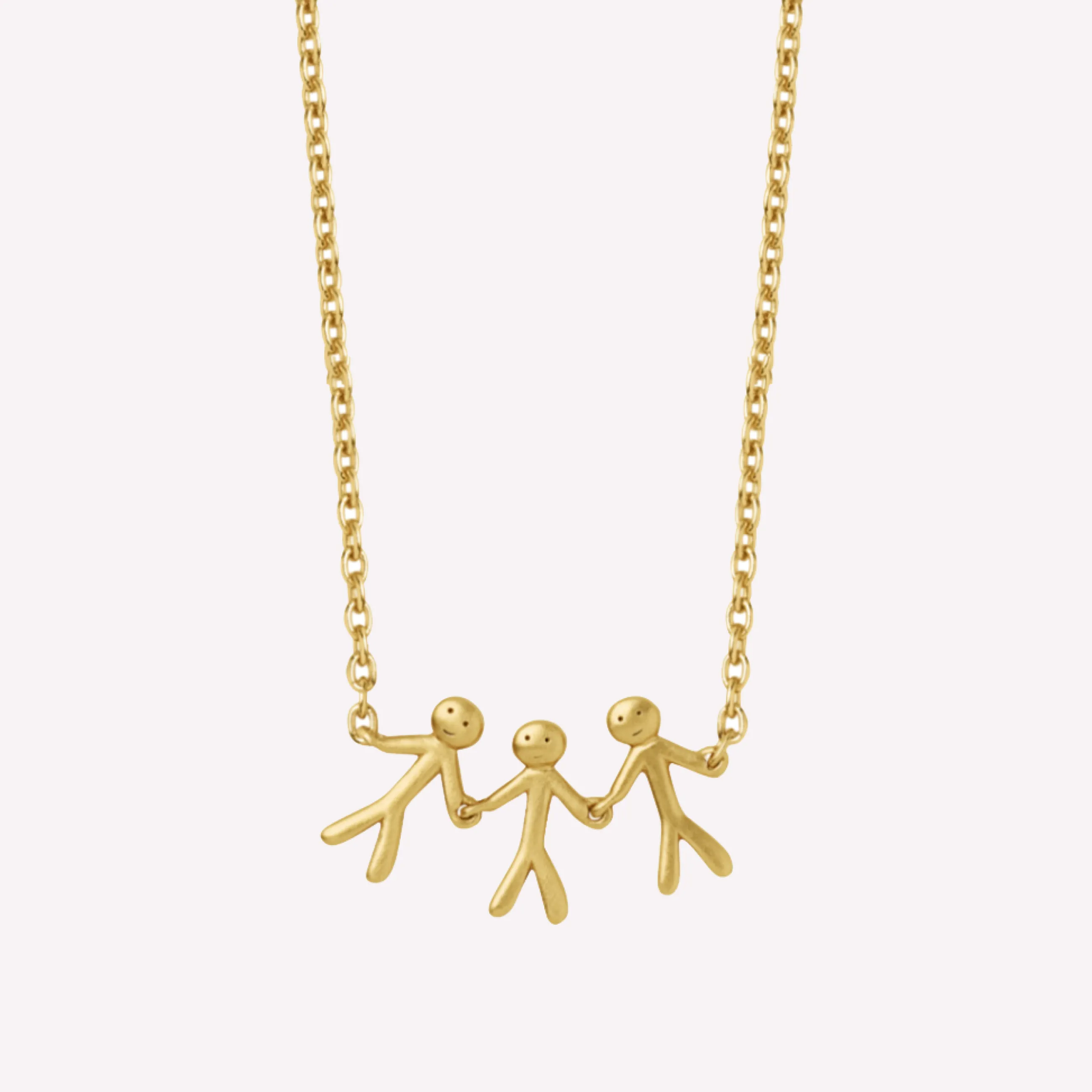 byBiehl® Danmark Together Family 3 halskæde 14K forgyldt sølv Shop